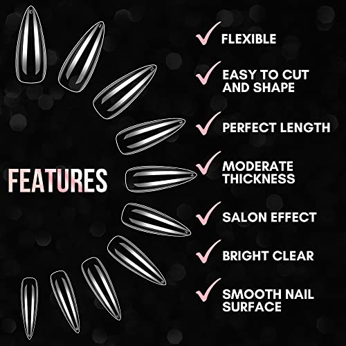 Acrylic Nail Repair Kit for Torn Off Nails 5-Piece Set with Instructions - Image 2