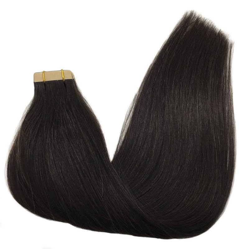 20 Inch Real Human Hair Tape-In Extensions for a Natural Look and Feel - Image 2