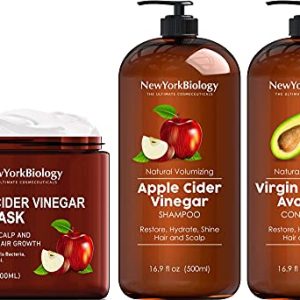 Nourishing Avocado ACV Hair Mask for Revitalizing Hair, 8 oz