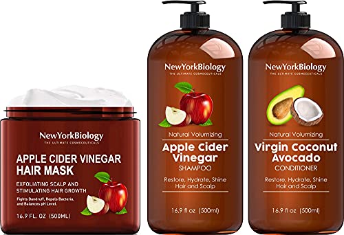 Nourishing Avocado ACV Hair Mask for Revitalizing Hair, 8 oz
