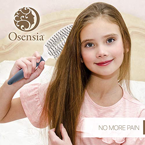 Gentle Flexi Hair Brush for All Hair Types with Tangle-Free Design - Image 3