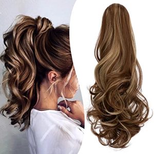 Hair bun extension made from human hair.