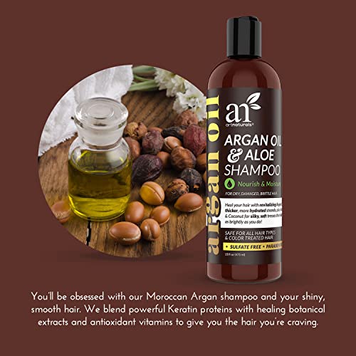 Amir Argan Oil Nourishing Shampoo for Hair Care - 16 oz Bottle - Image 4