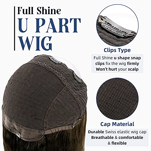 Natural Look Half Wig with Human Hair Blend, Comfortable Wear, Easy Styling, Medium Size - Image 3