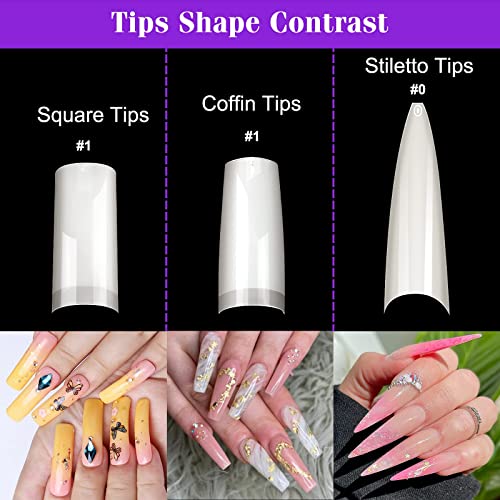 Eco-Friendly Natural Acrylic Nails Set - Durable, Long-Lasting Quality - Image 4