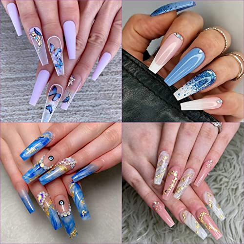 Eco-Friendly Natural Acrylic Nails Set - Durable, Long-Lasting Quality - Image 2