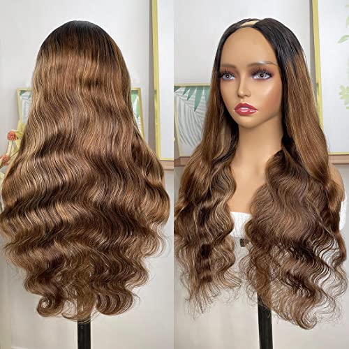 Blonde U Part Human Hair Wig for Natural Look and Easy Styling - Image 2