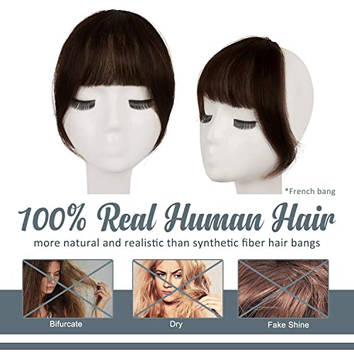 Clip-On Human Hair Fringe - Image 2