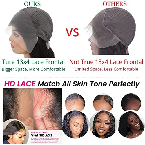 Premium Human Hair Wig for Natural Look and Comfortable Fit 16 Inch - Image 3