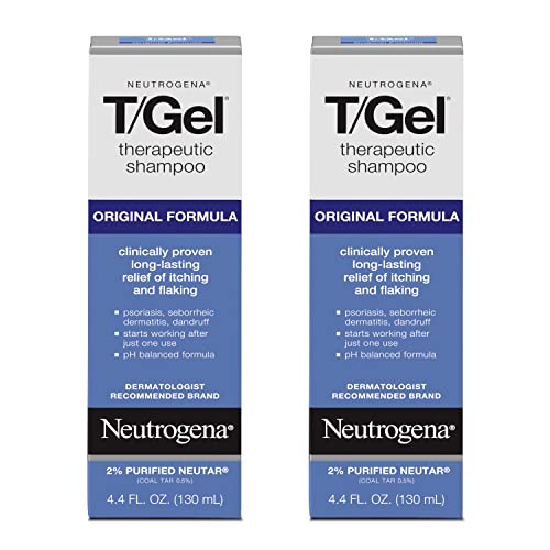 T/Gel Therapeutic Shampoo for Flaky Scalp 8 fl oz Bottle