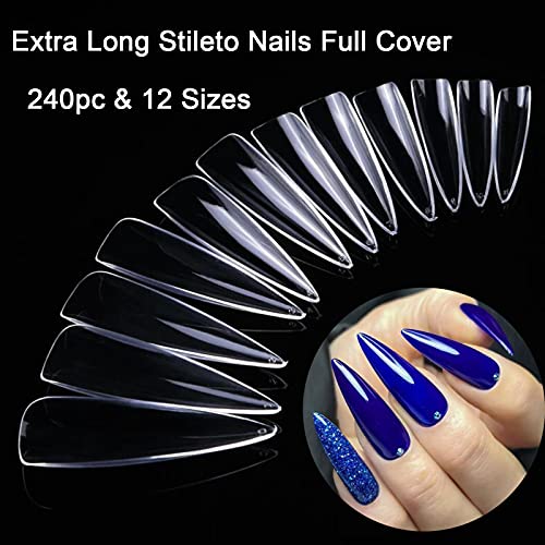 Stiletto Acrylic Nail Designs - Image 2