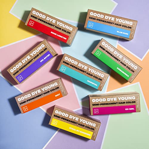 Green hair dye made with argan oil. - Image 6