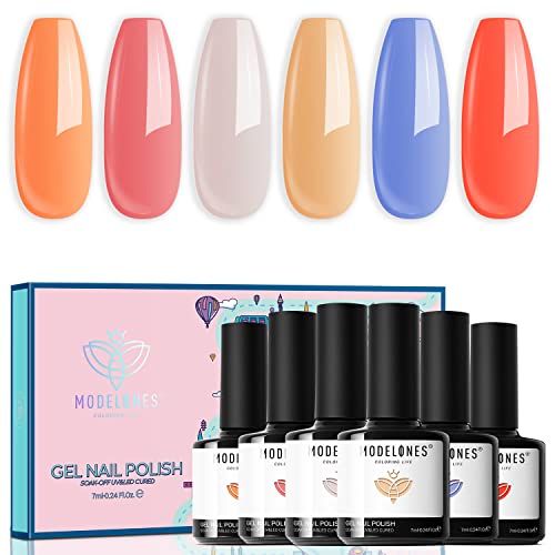 Coral Orange Nail Polish