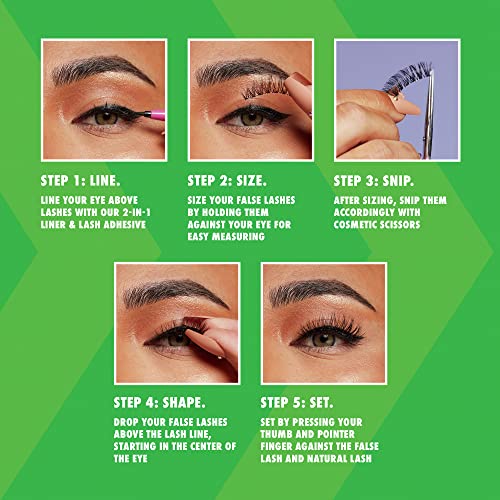 Black Eyeliner Lash Adhesive 5ml for Quick Easy Application - Image 5