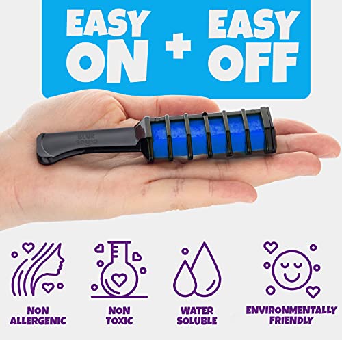 Blue Halloween Temporary Hair Color Spray - 3.5 oz for Festive Looks - Image 4