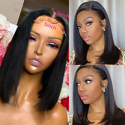 Natural Black Human Hair Wig for Women, 20-Inch Length, Soft and Stylish - Image 2