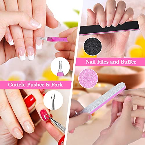 24-Piece White Coffin Acrylic Nail Set for Stylish Nail Art Applications - Image 6