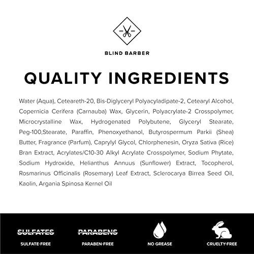 Blind Barber Bryce Harper Hair Clay for Men, 2 oz Styling Control - Image 9