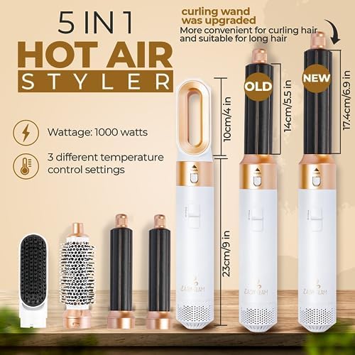 Hot Tools 1.25 Inch Professional Round Brush Blow Dryer for Salon Smooth Voluminous Hair - Image 7