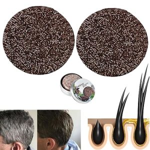 Black hair anti dandruff shampoo.