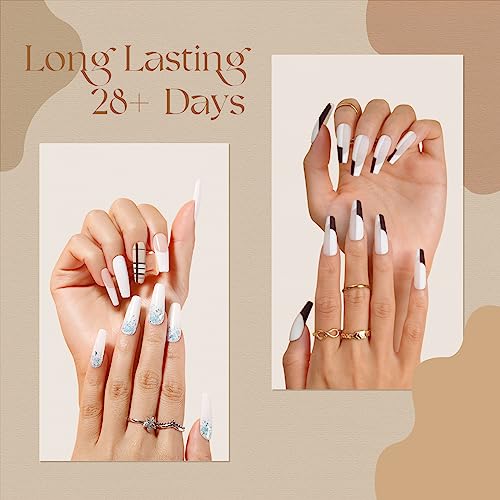Medium Skin Tone Tan Nail Polish 15ml Long-Lasting - Image 5