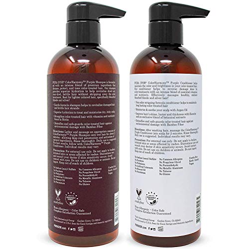 Dandruff-fighting purple shampoo for healthy hair. - Image 2
