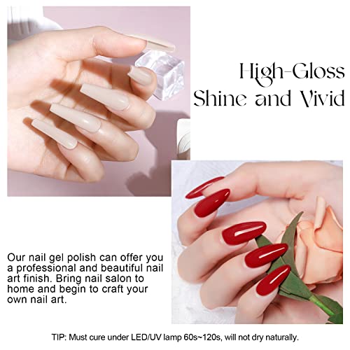 Classic Elegance: 6 Color Mono-chrome Nail Polish Set for Timeless Style - Image 5