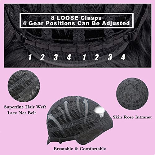 100% Natural Soft African Human Hair Wig Full-Size Easy Styling - Image 6