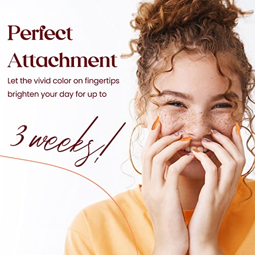 ?Orange Red Gel Polish? - Image 6
