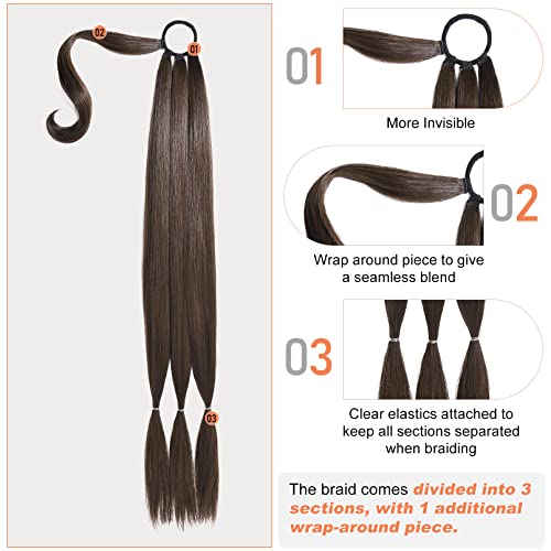 Hair Extension: Human Hair Braid - Image 2