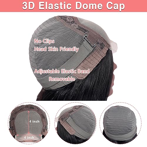 Hairspray 14 Inch Black Human Hair Wig Natural Look Comfortable Everyday Wear - Image 6
