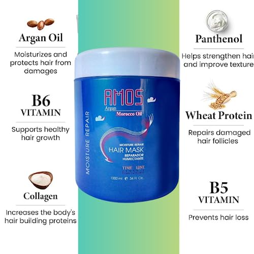 Argan Oil Deep Conditioning Hair Mask Spa Treatment Mastic Formula 250ml - Image 4