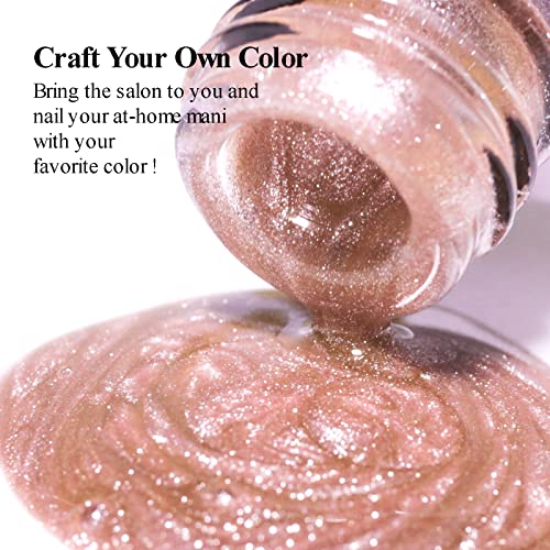 Rose Gold Gel Nails: Short & Stylish Ideas - Image 6