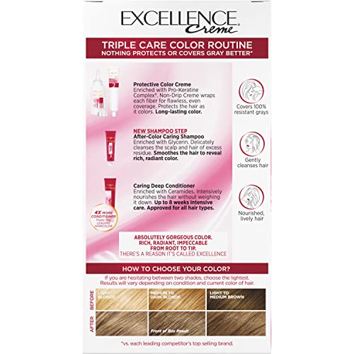 Argan Oil 7a 3.5 oz Natural Brown Hair Color for Rich Vibrant Shine - Image 7