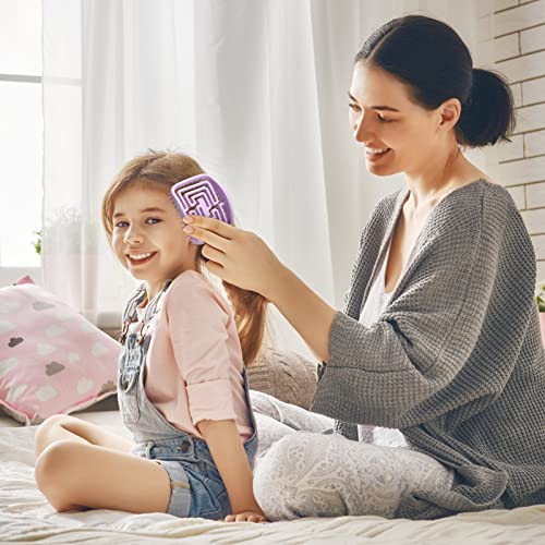 Flexible Manta Hair Brush for All Hair Types with Soft Touch Handle Large - Image 7