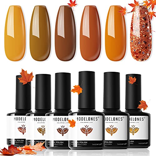 OPI Fall Gel Nail Polish Collection Set 6 Long-Lasting Autumn Shades