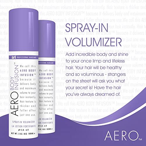 Aerogel Strong Hold Hair Spray Lightweight Formula 8 oz Capacity - Image 3