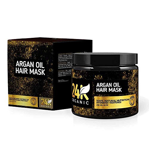 Alayna Argan Oil Deep Conditioning Hair Mask 8 oz for Soft Hydrated Hair - Image 2