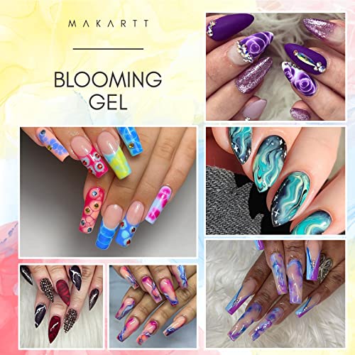 Blooming Effect Gel Nail Art Set 15ml Capacity for Stunning Designs - Image 4