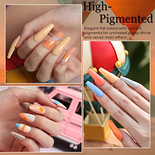 Coral Orange Nail Polish - Image 3