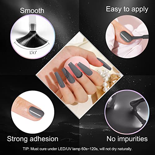 Classic Elegance: 6 Color Mono-chrome Nail Polish Set for Timeless Style - Image 4