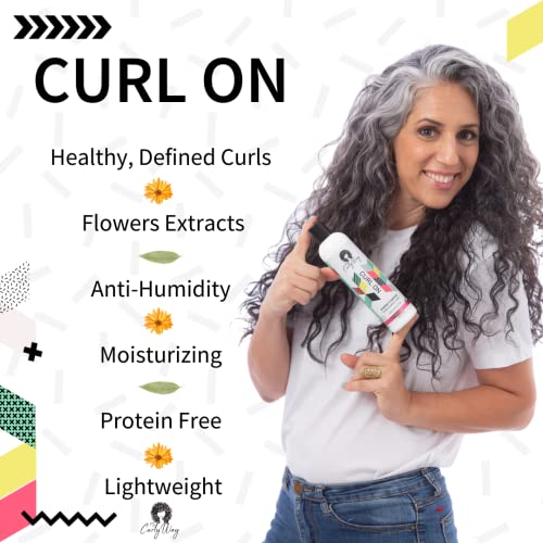 Nourishing Curls Leave-In Conditioner 8 oz for Visibly Healthy and Hydrated Curly Hair - Image 3