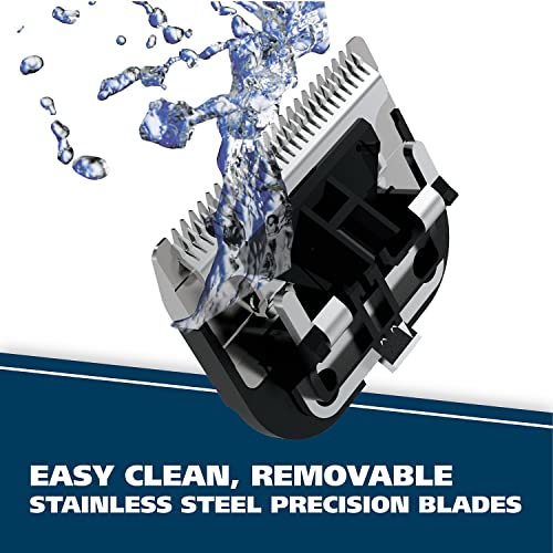 Professional Men's Human Hair Clippers - High-Performance Grooming Tool for Home Use 13mm - Image 7