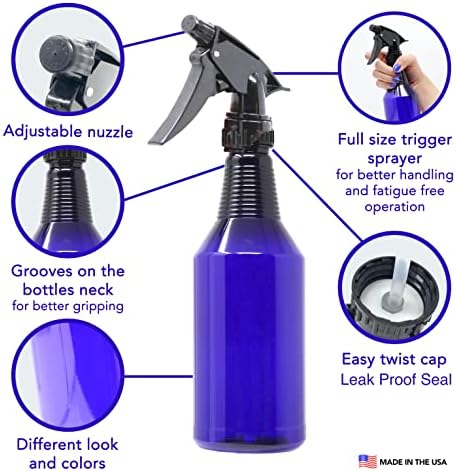 Blue Hair Spray 8 Ounce in Blue Bottle - Image 2