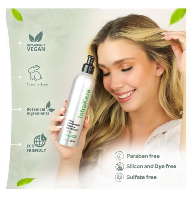 Hydrating Moisturizing Leave-In Conditioner for All Hair Types, 8 oz Bottle - Image 6
