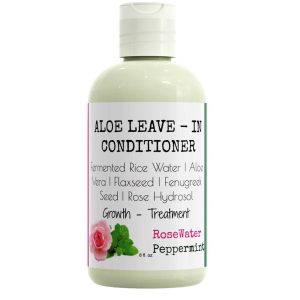 Nourishing 8 oz Aloe Vera Leave-In Conditioner for Moisturized Hair