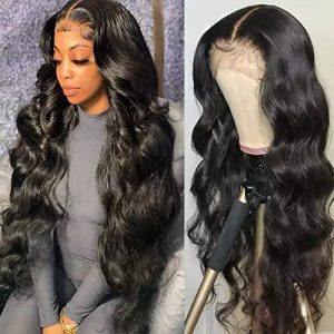 Short Black Human Hair Wig