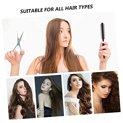 Wooden round hair brush - Image 5