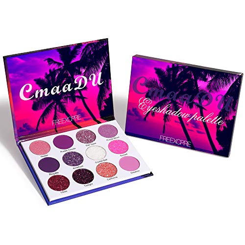 Mac Purple Eyeshadow Palette 12 Vibrant Shades Bold Makeup Looks New - Image 8