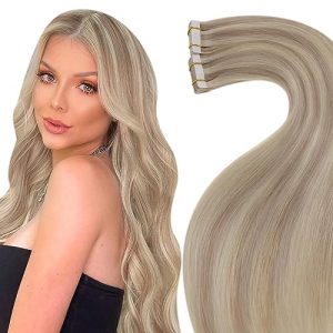 Blonde Tape-In Human Hair Extension